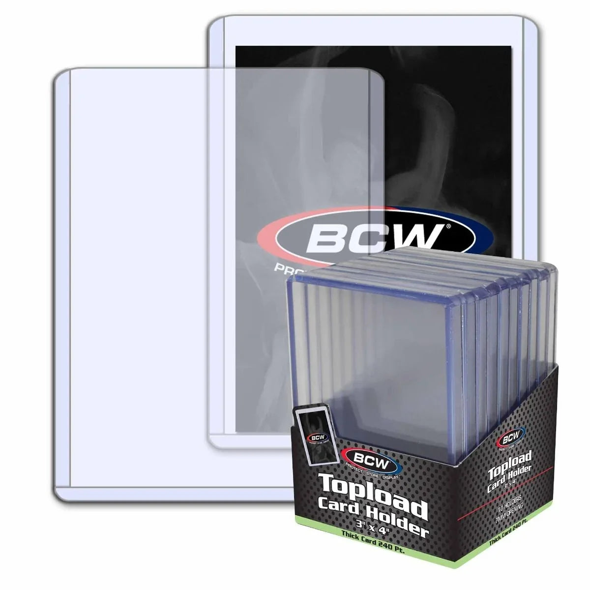 BCW Thick Card Topload Holder -  240 PT
