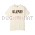 Beer Lover Tee – "Give Me A Beer" Minimalist Shirt