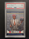 Front of 2012 Panini NBA Hoops Bradley Beal #277 Washington Wizards rookie card graded PSA 9 MINT, certification 61463696.