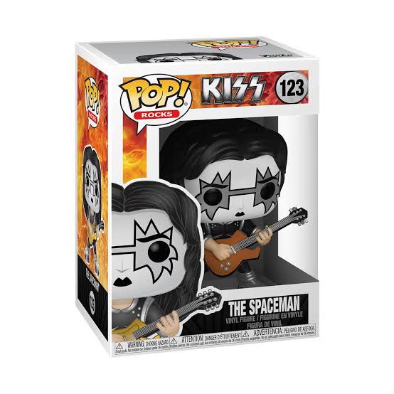 2021 Funko Pop! Rocks KISS Spaceman #123