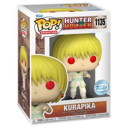 2023 Funko Pop! Animation Hunter x Hunter Kurapika #1135