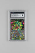 Front of 2023 Dragon Ball Super SS2 Kefla Surging Flash BT23-127 Special Rare card graded CGC Mint 9 in a clear certified slab.