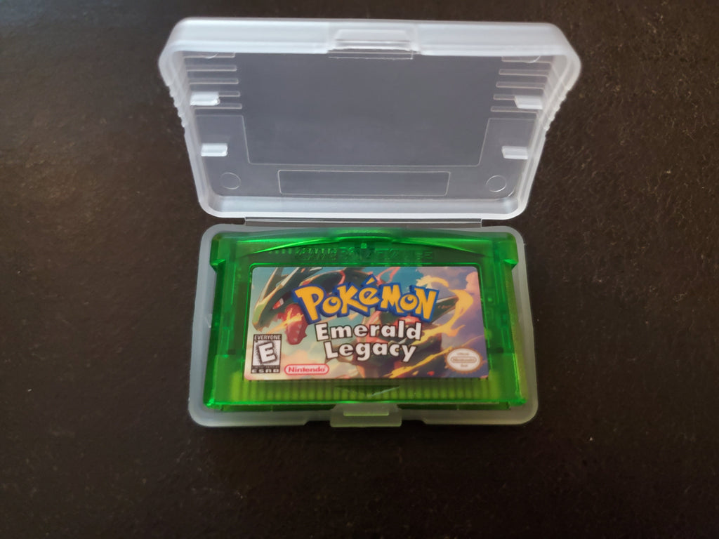 Pokemon Emerald Legacy GBA Pokemon ROM Hack Video Game Boy Advance
