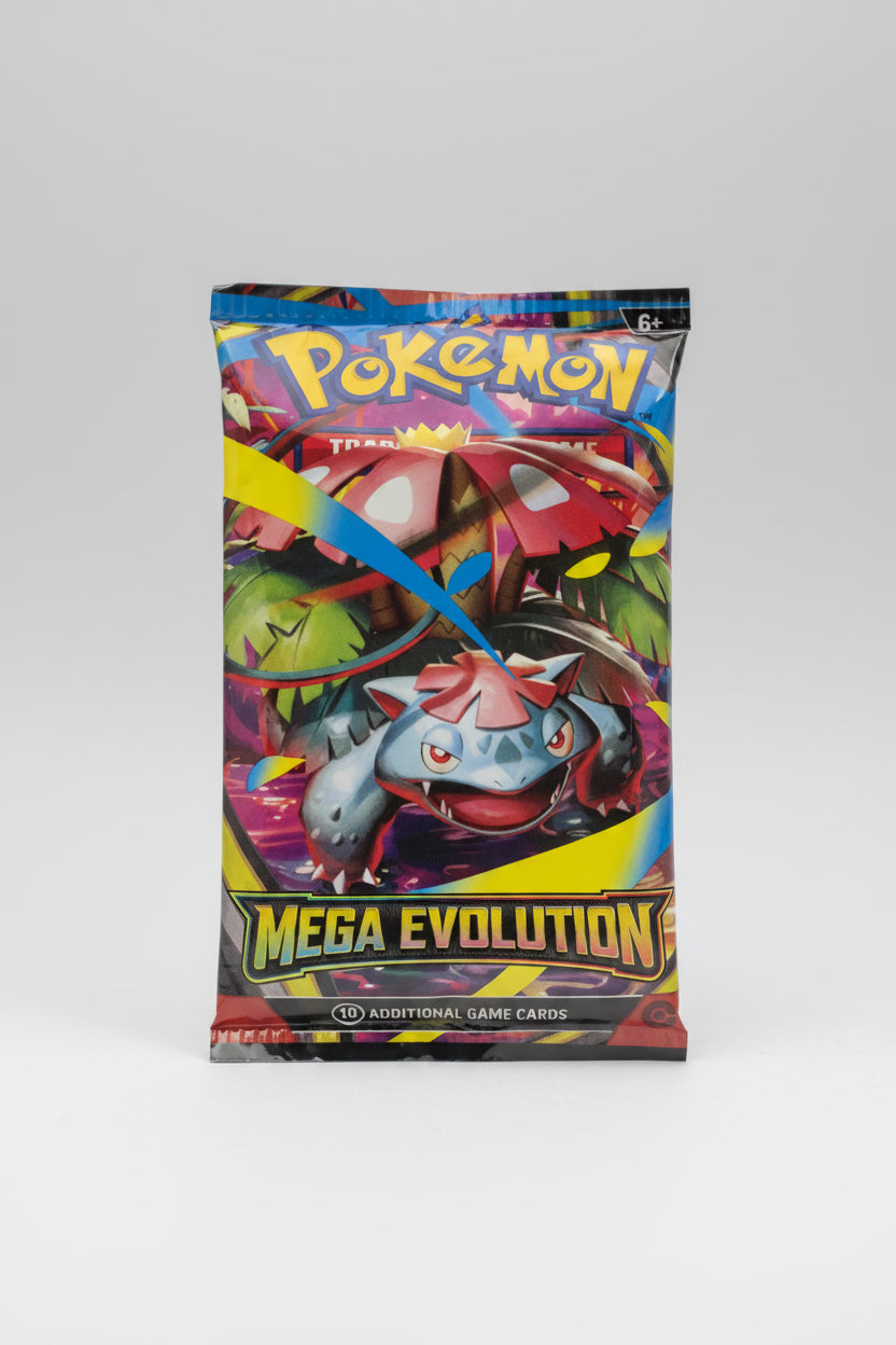 2025 Pokemon TCG Mega Evolution booster pack sealed product