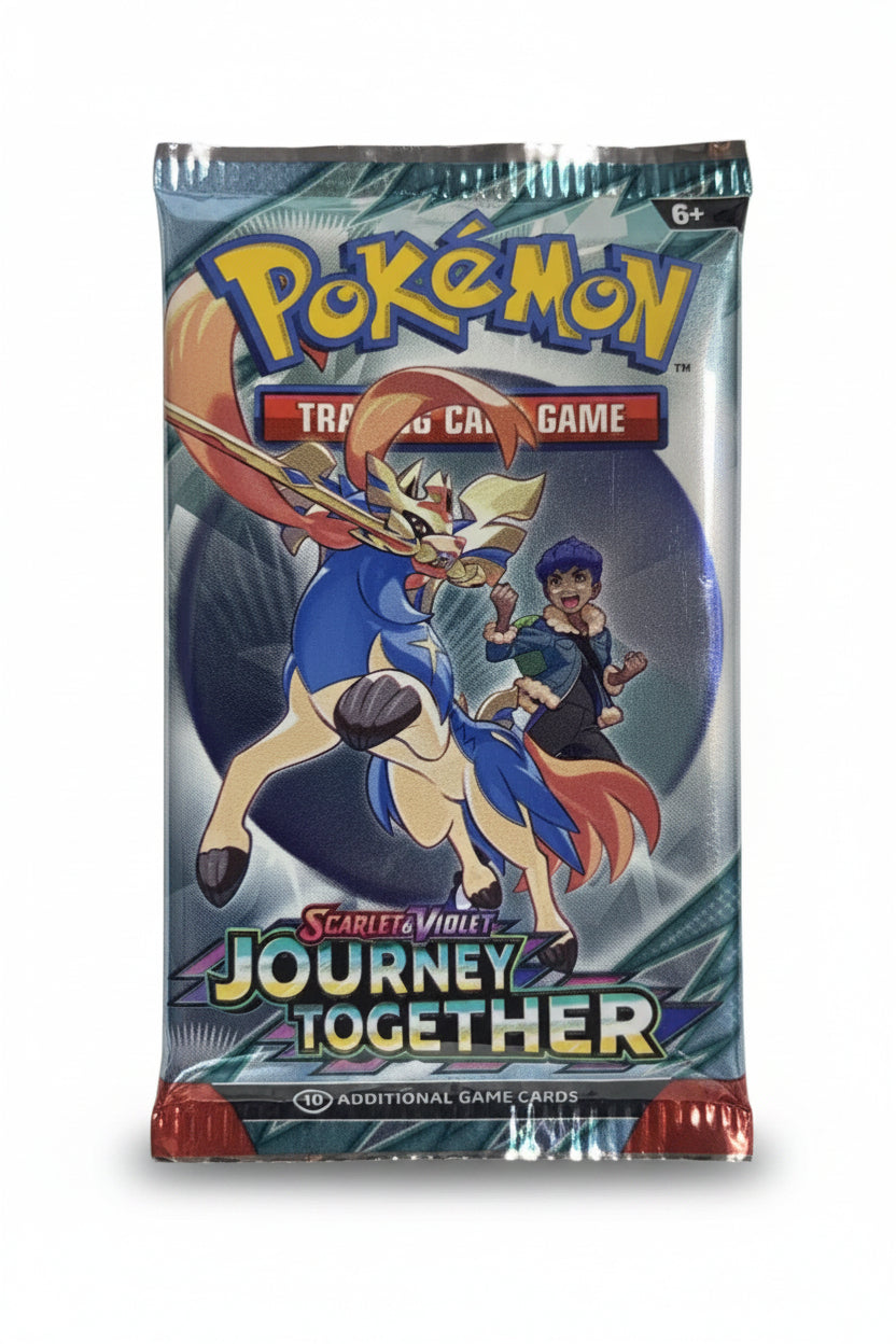 2025 Pokemon TCG Journey Together booster pack sealed product