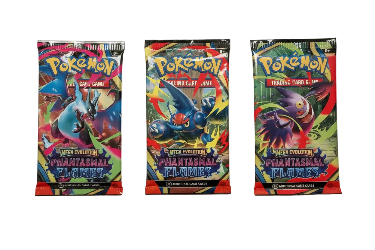 2025 Pokemon TCG Phantasmal Flame booster pack sealed product