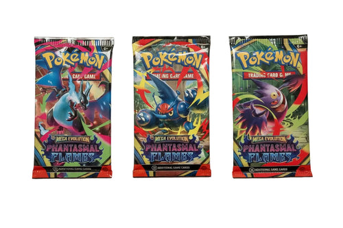 2025 Pokemon TCG Phantasmal Flame booster pack sealed product