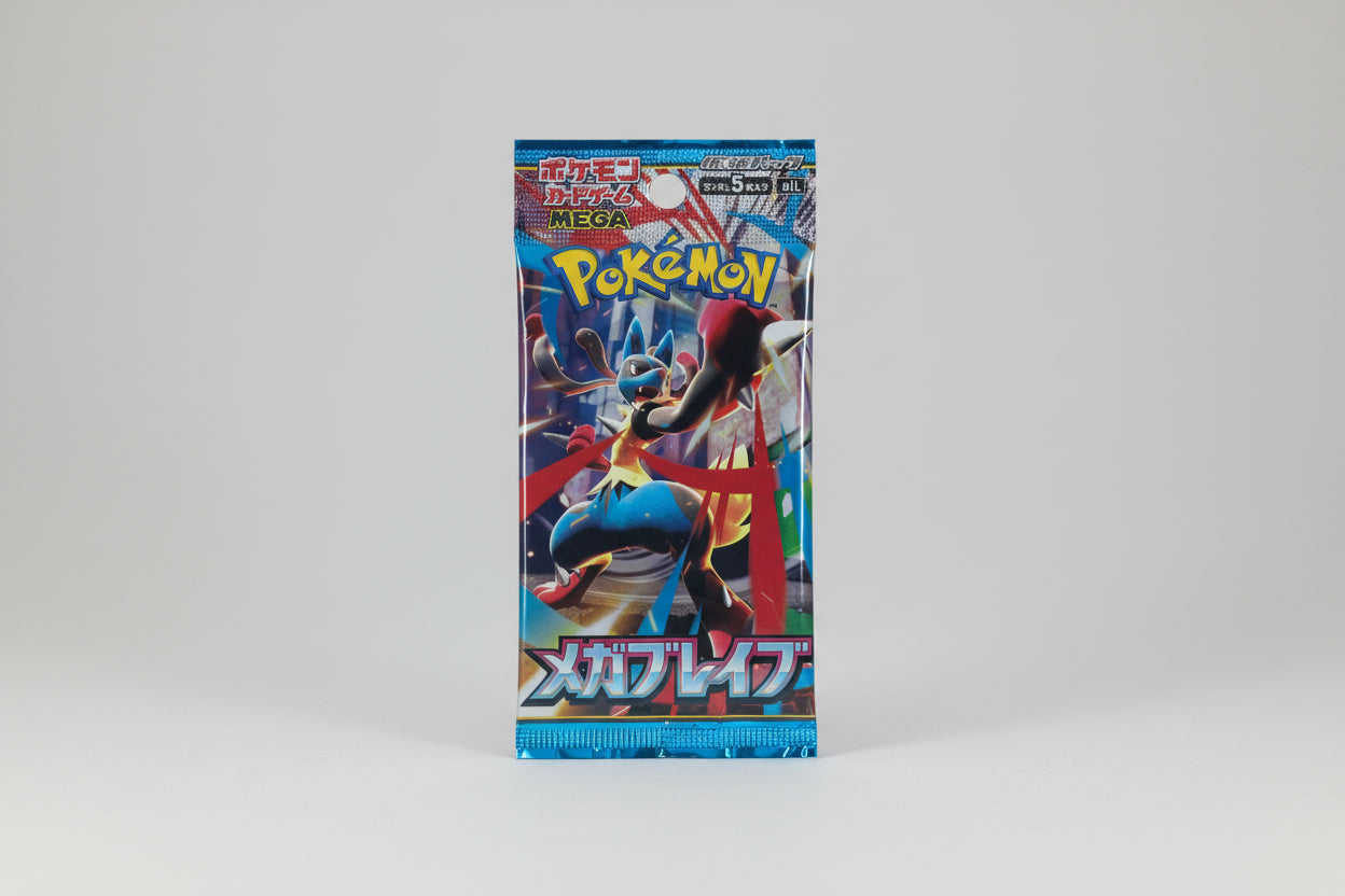 2025 Pokemon TCG Mega Brave Mega Lucario Japanese booster pack