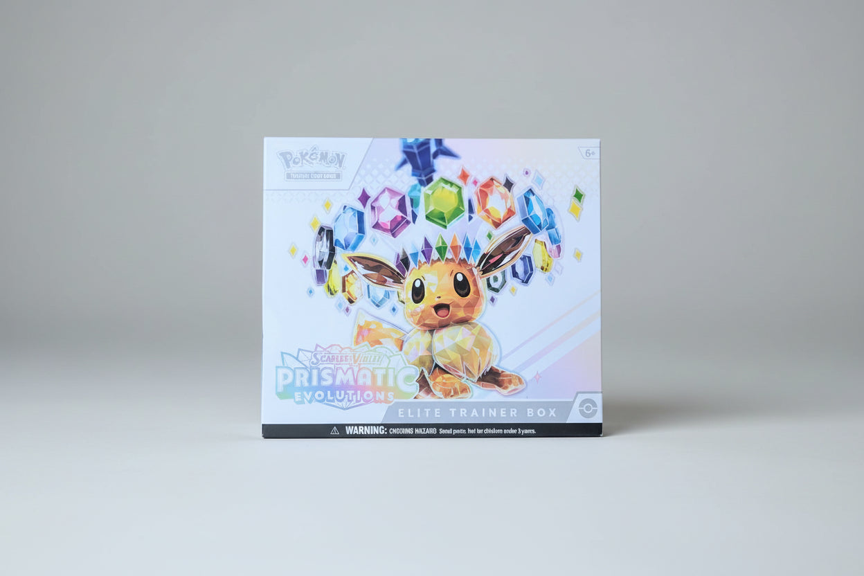 2025 Pokemon TCG Prismatic Evolutions Elite Trainer Box sealed product