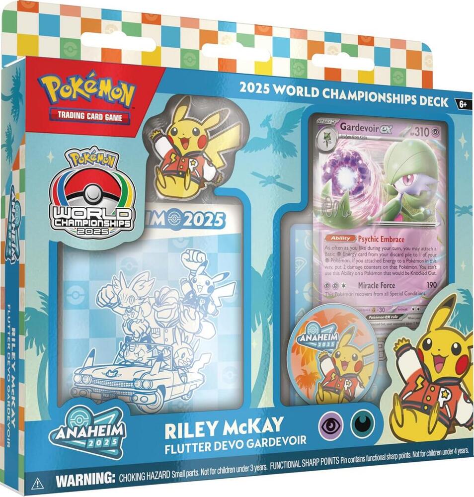 2025 Pokemon TCG World Championships Deck Riley McKay Flutter Devo Gardevoir