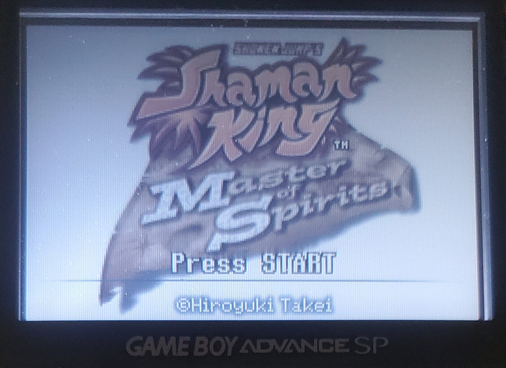 Shaman King: Master of Spirits GBA Video Game Boy Advance 2004