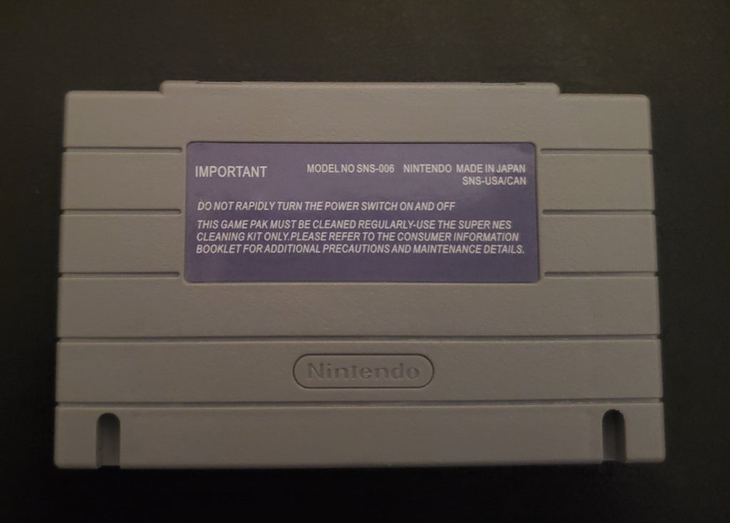 Zero the Kamikaze Squirrel SNES Video Game Super Nintendo 1994