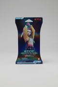 Front of sealed 2026 KAYOU KPop Demon Hunters Energy Edition Series 1 booster pack featuring Mira artwork and 8-card pack marking.