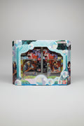 Front of 2026 ONE PIECE Card Game Illustration Box Vol. 7 featuring Silvers Rayleigh and Shakuyaku promo cards with booster packs visible inside.