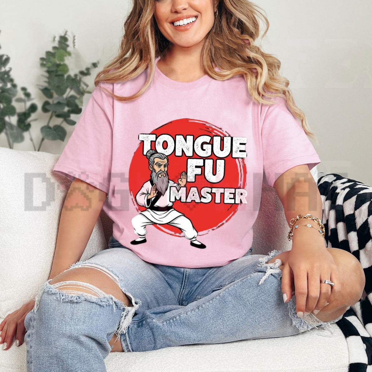 "Tongue Fu Master" Premium T-Shirt – Funny Foodie Graphic Tee