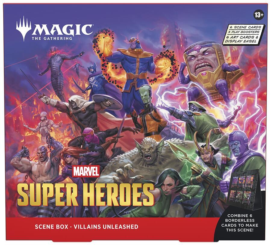 Magic: The Gathering Marvel Super Heroes Scene Box - Villains Unleashed