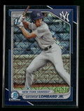 2024 Bowman Chrome Prospects Mojo Navy Refractors George Lombard Jr. #/175