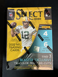 2020 Panini Select Football 24-Card Blaster Box - Tri-Color Prizm Die-Cuts