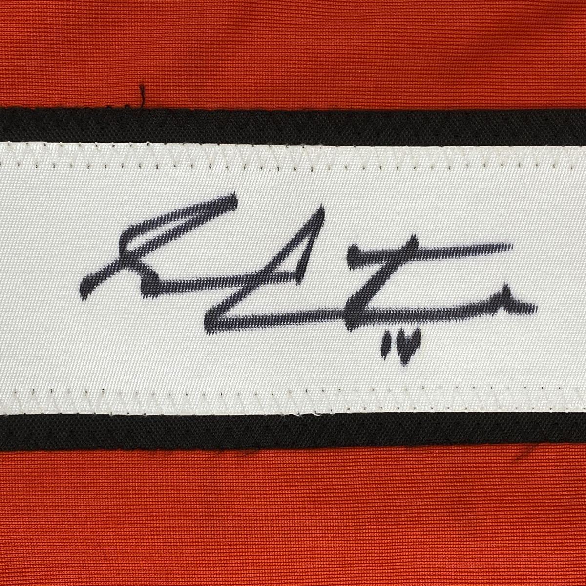 Framed Autographed/Signed Sean Couturier 35x39 Philadelphia Orange Hockey Jersey JSA COA