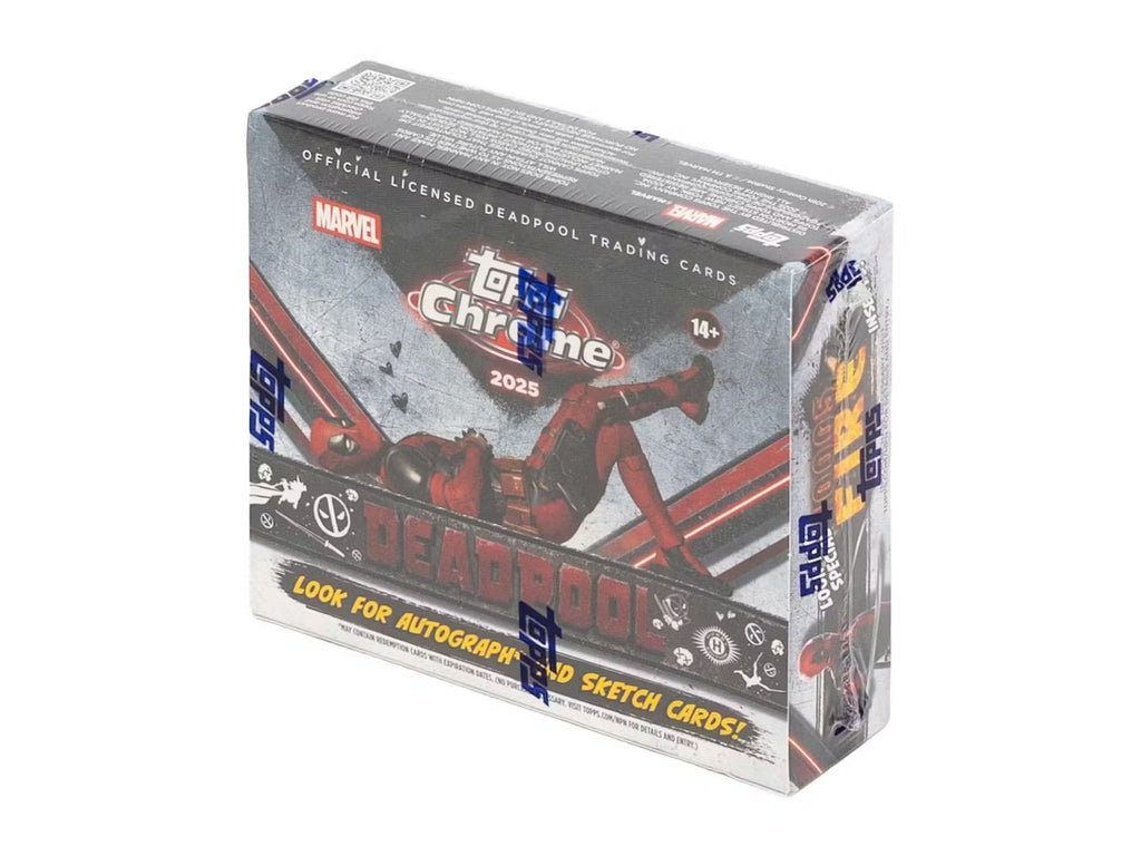 2025 Topps Deadpool Chrome Hobby Box
