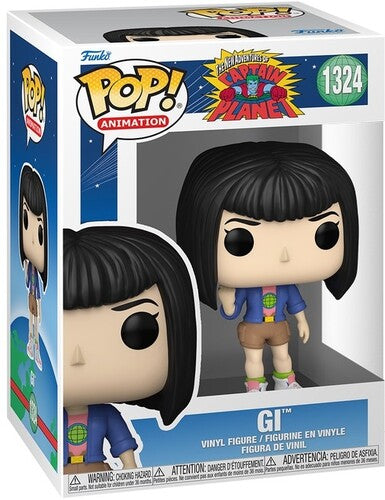 Captain Planet Gi Funko Pop Vinyl Figure featuring Gi from Captain Planet and the Planeteers