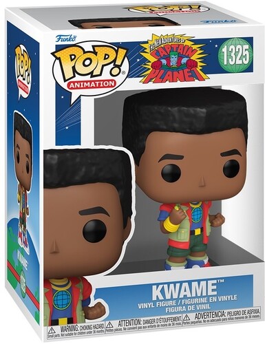 Captain Planet Kwame Funko Pop Vinyl Figure animated television collectible display figure