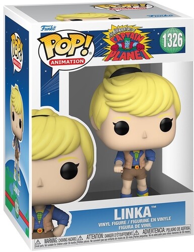 Captain Planet Linka Funko Pop Vinyl Figure based on the classic Captain Planet and the Planeteers animated series