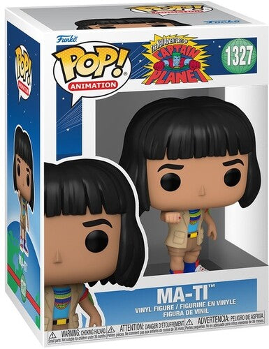 Captain Planet Ma-Ti Funko Pop Vinyl Figure inspired by the classic Captain Planet and the Planeteers cartoon series