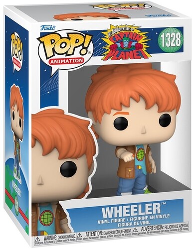 Captain Planet Wheeler Funko Pop Vinyl Figure inspired by the classic Captain Planet and the Planeteers animated series