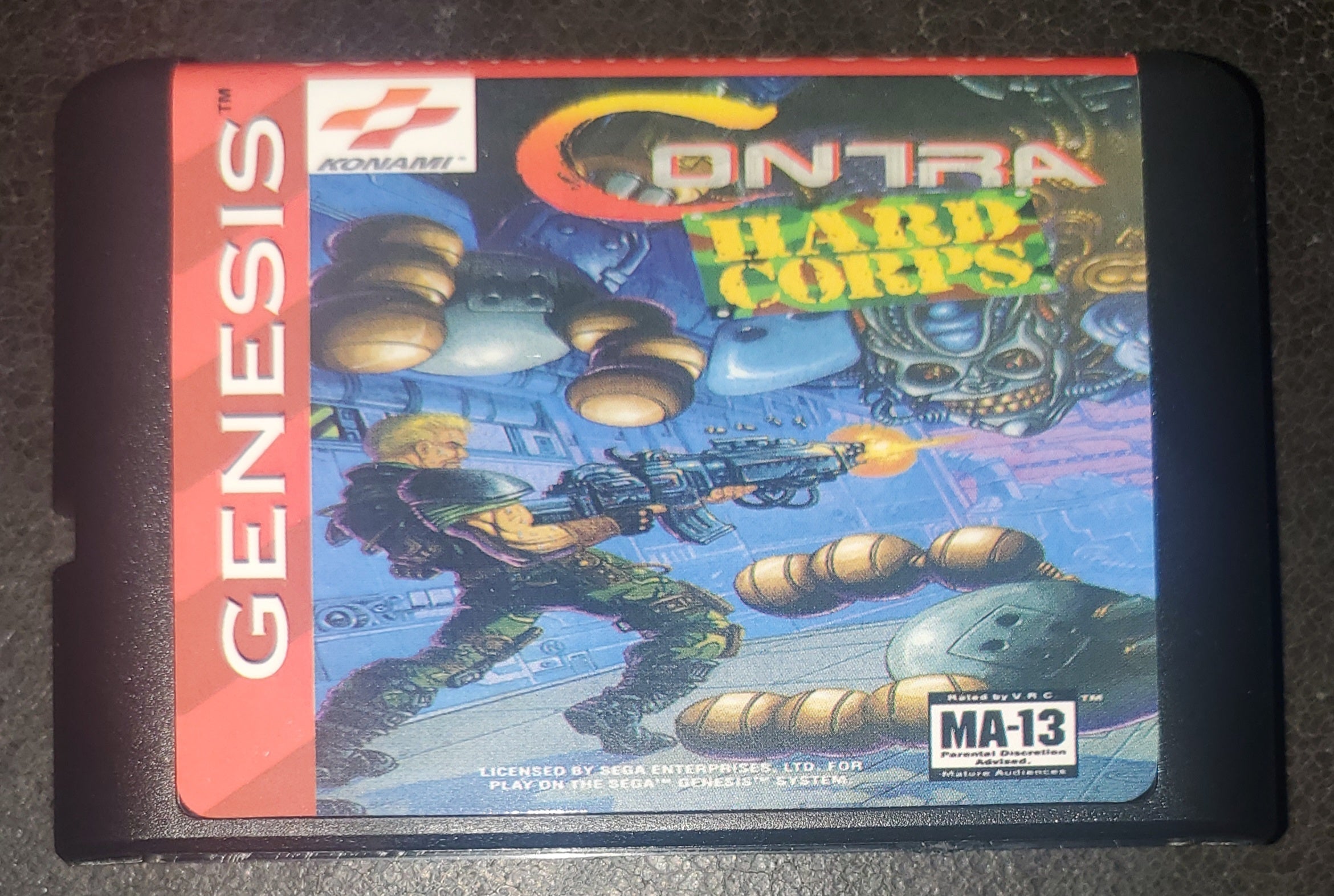 Sega Genesis Mega Drive Video Game Cartridges