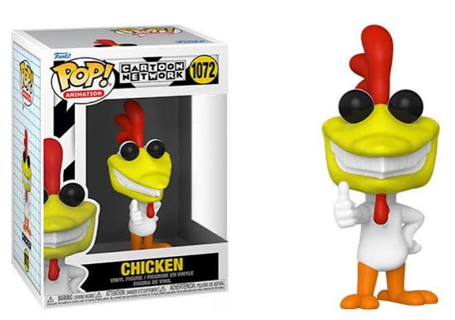 2021 Funko Pop! Animation Cow and Chicken Chicken #1072 Vinyl Figure.