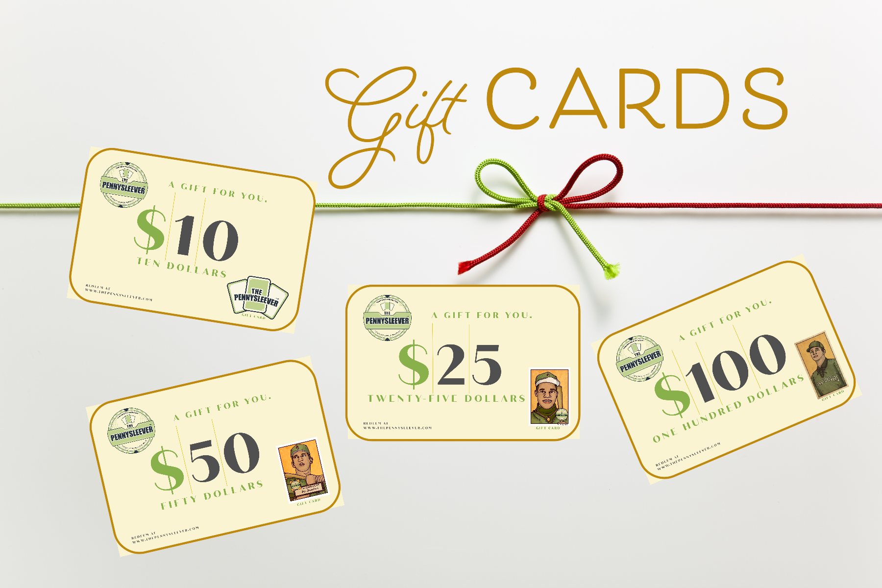 The Pennysleever Gift Cards