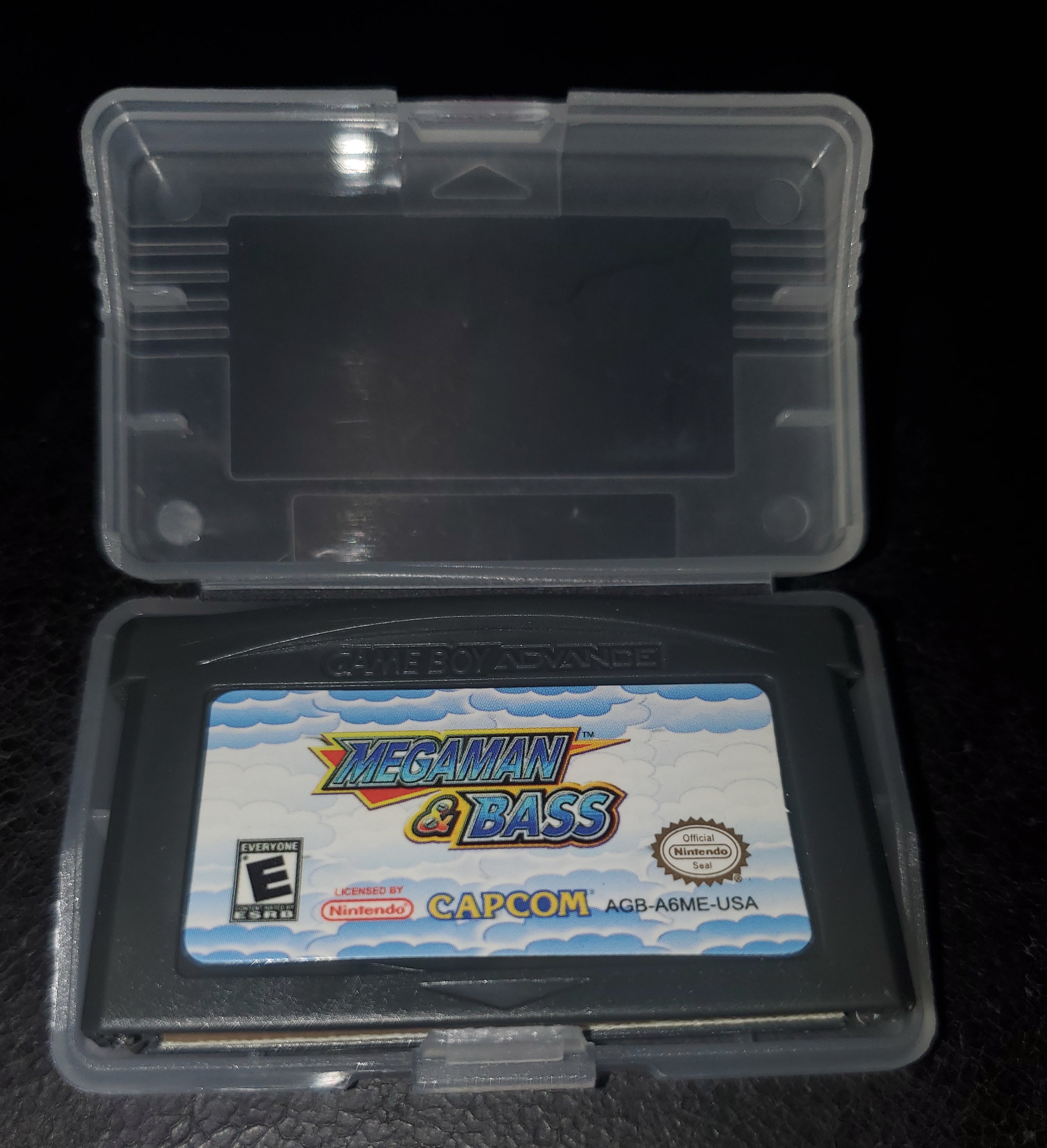 Mega Man and Bass GBA Video Game Cartridge Game Boy Advance 2003