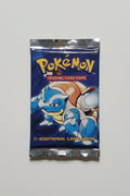 Sealed Pokemon Base Set Unlimited Edition Blastoise Art Booster Pack