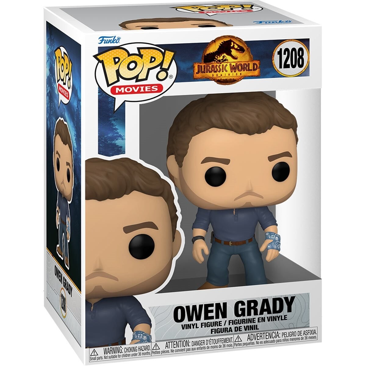 2022 Funko Pop! Deluxe Jurassic World Dominion Owen Grady  #1208