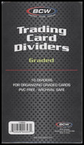 BCW Trading Card Dividers Graded Cards