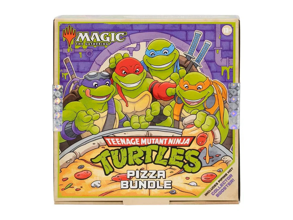 2026 Magic: The Gathering Universes Beyond Teenage Mutant Ninja Turtles Pizza Bundle by Wizards of the Coast.