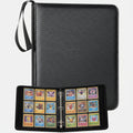 Card Binder – 720 Capacity, Zippered Trading Card Holder for MTG, Sports & Collectible Cards – Acid-Free (Black, 9 Pocket)