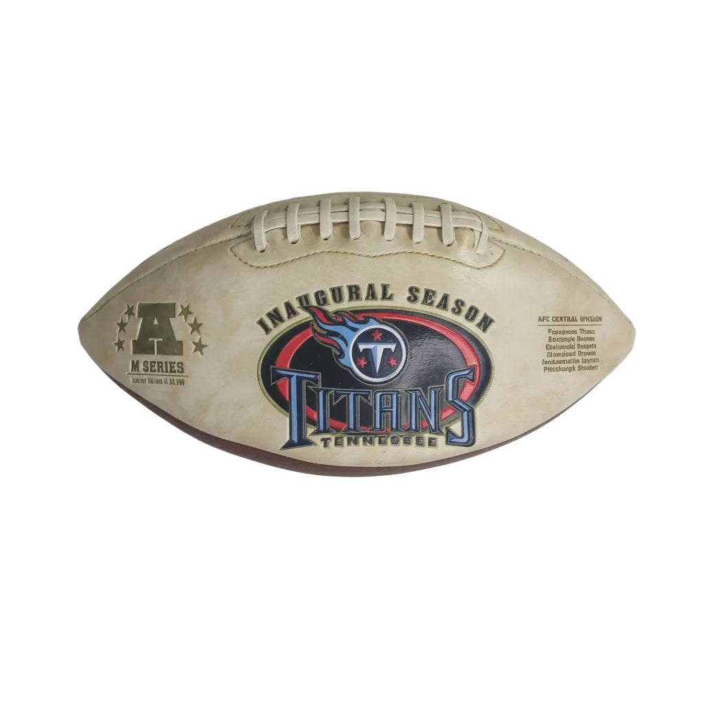 1999 Limited M Series Tehnnessee Titans Football