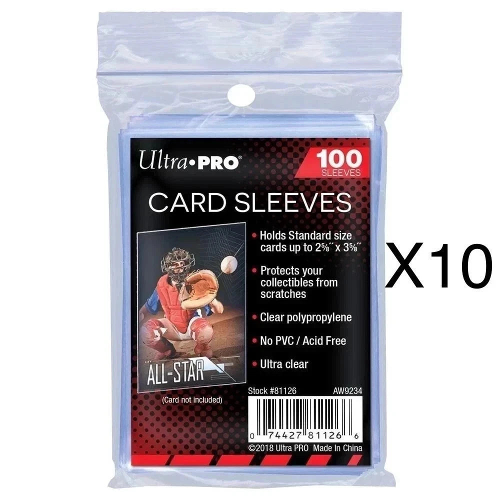 ultra pro card sleeves 1000 1000 Ultra Pro Clear Soft Penny Sleeves – INFINITE COLLECTIBLES