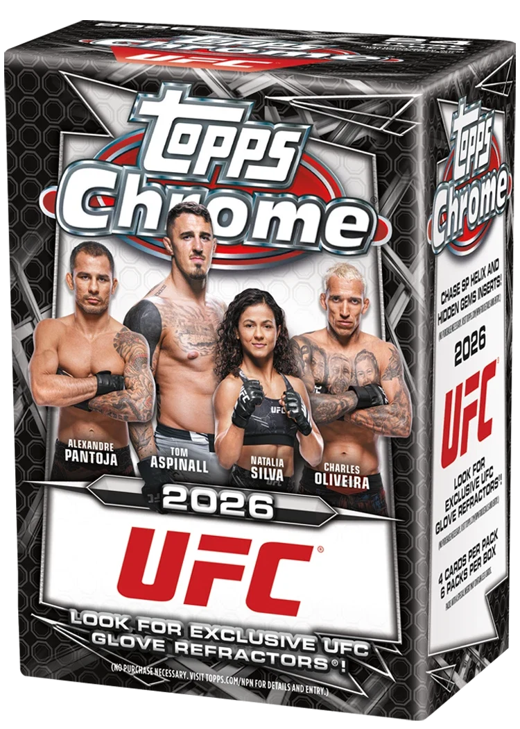 2026 TOPPS CHROME UFC VALUE BLASTER BOX